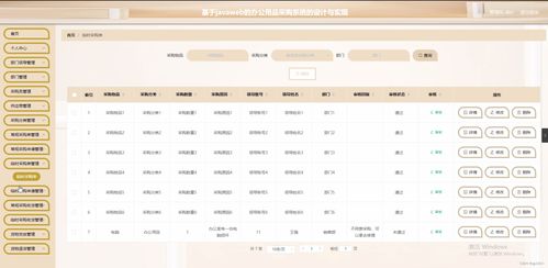 springboot基于javaweb的辦公用品采購系統的設計與實現9il8s計算機畢設